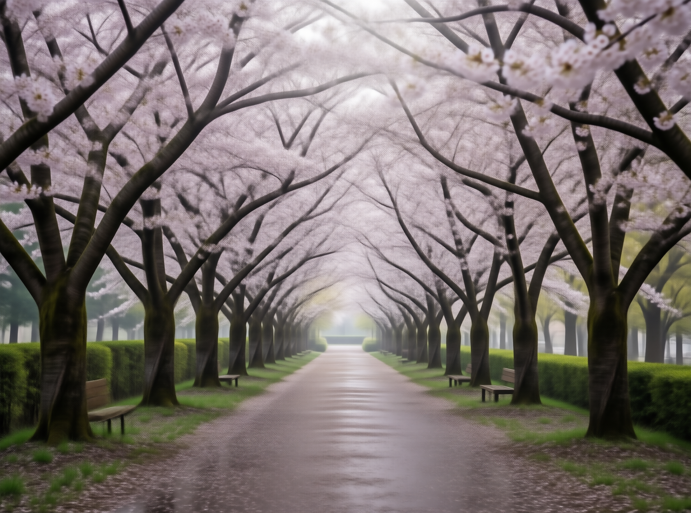 Cherry Blossom Tunnel