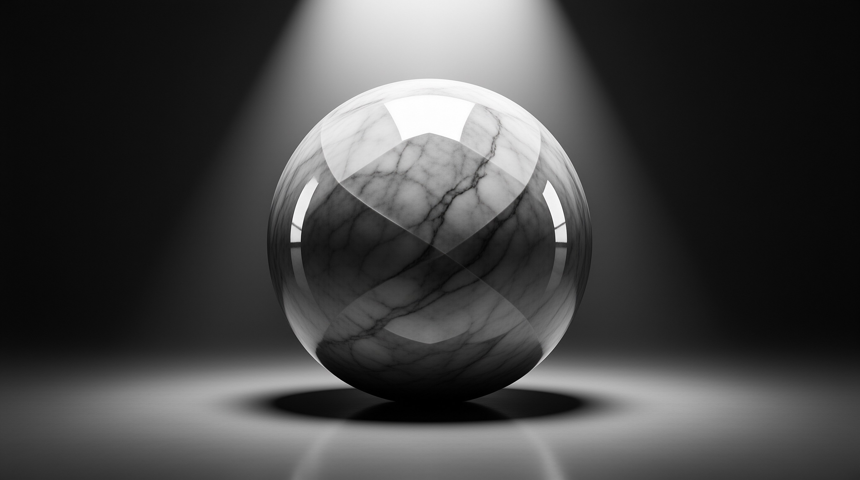 Marble Sphere Spotlight