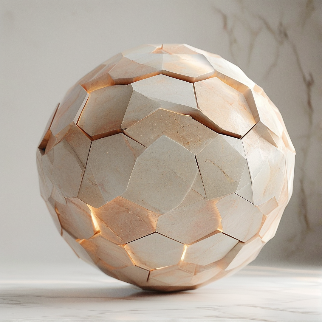 Geometric Faceted Sphere