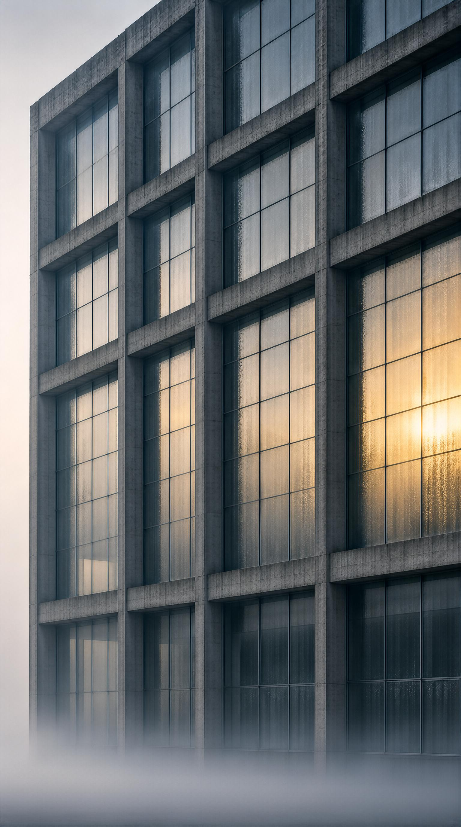 Modern Concrete Building