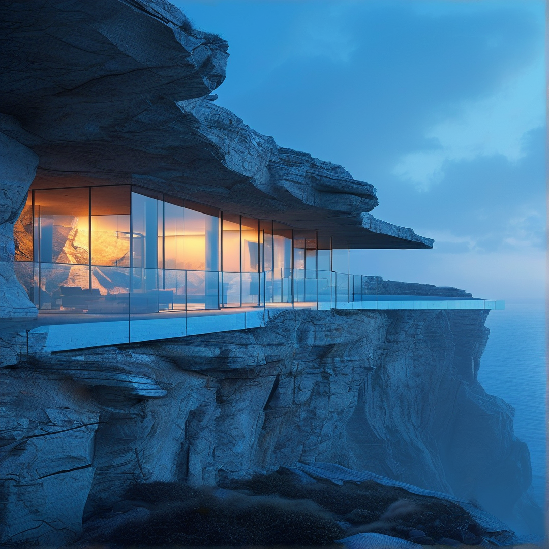 Cliffside Modern Villa