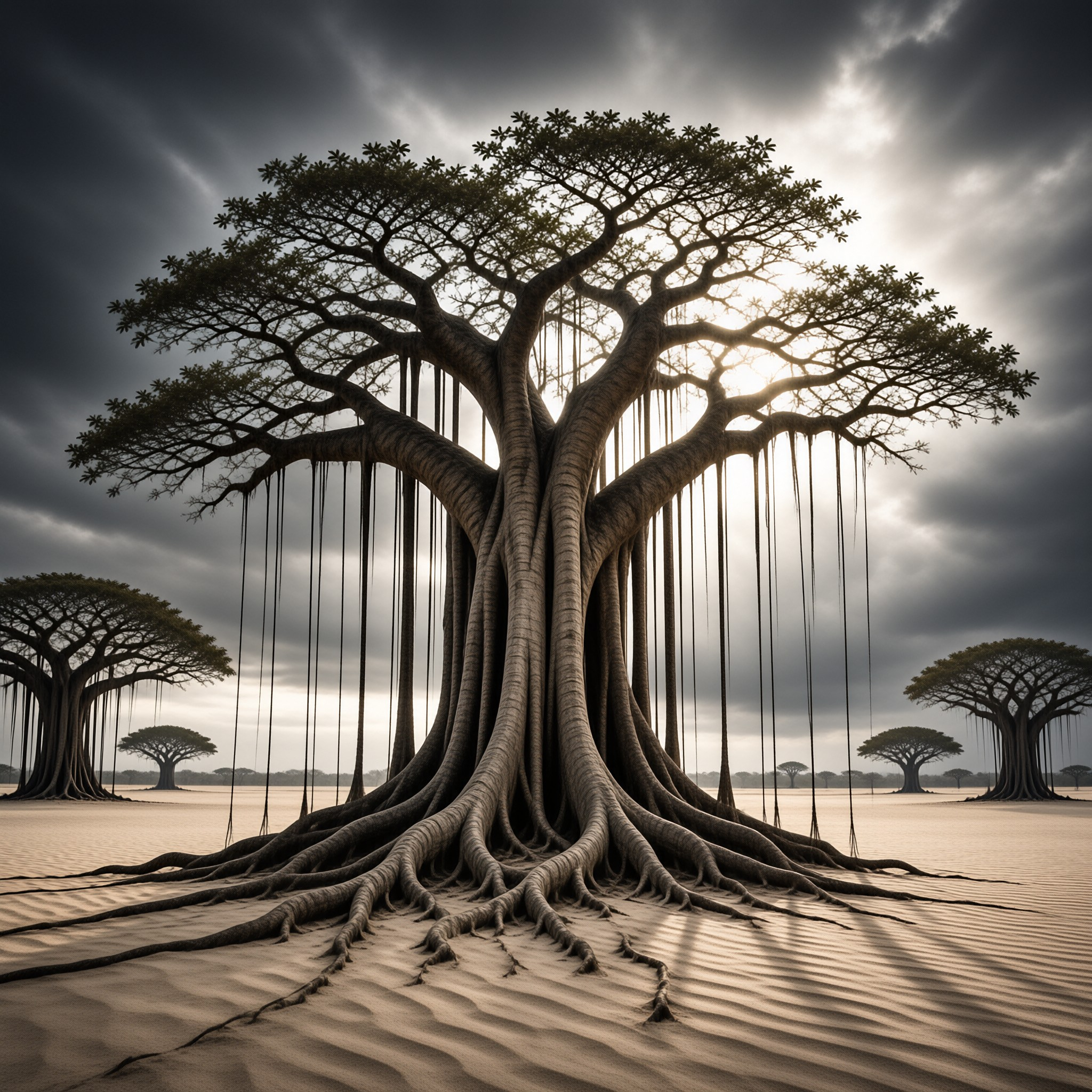 Majestic Desert Tree