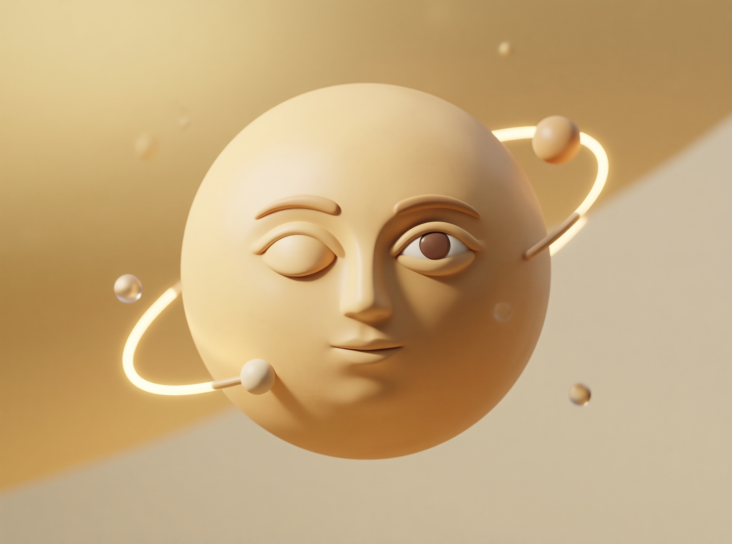 Winking 3D Celestial Sphere
