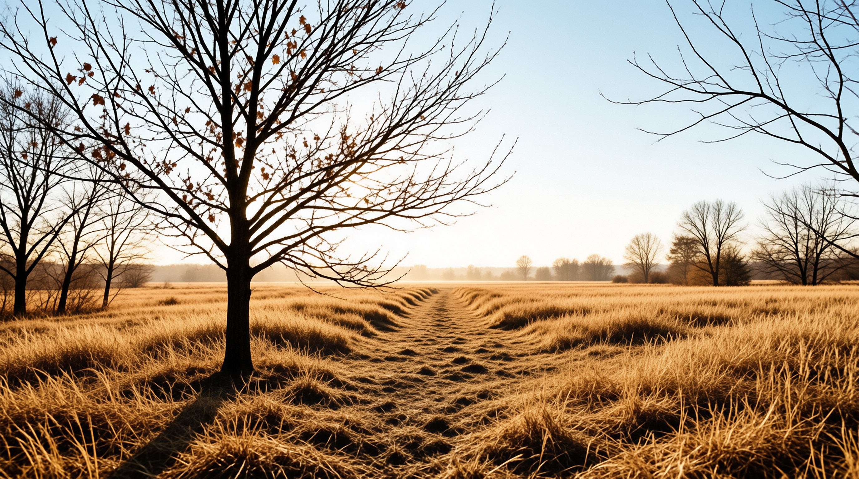 Golden Field at Sunset