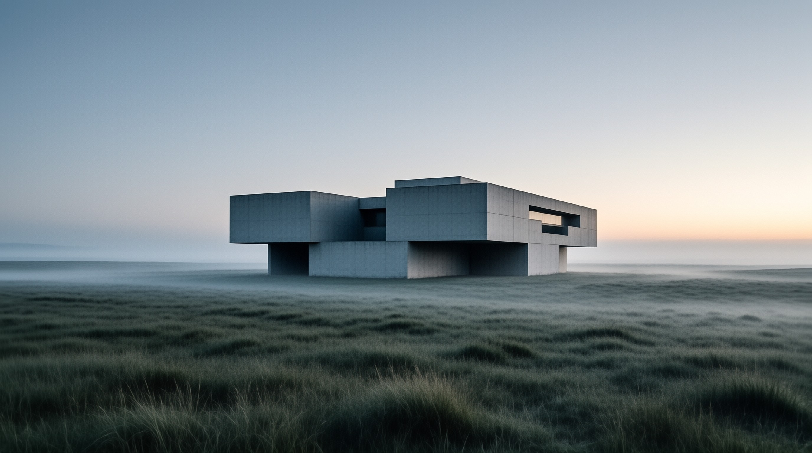 Minimalist Concrete House
