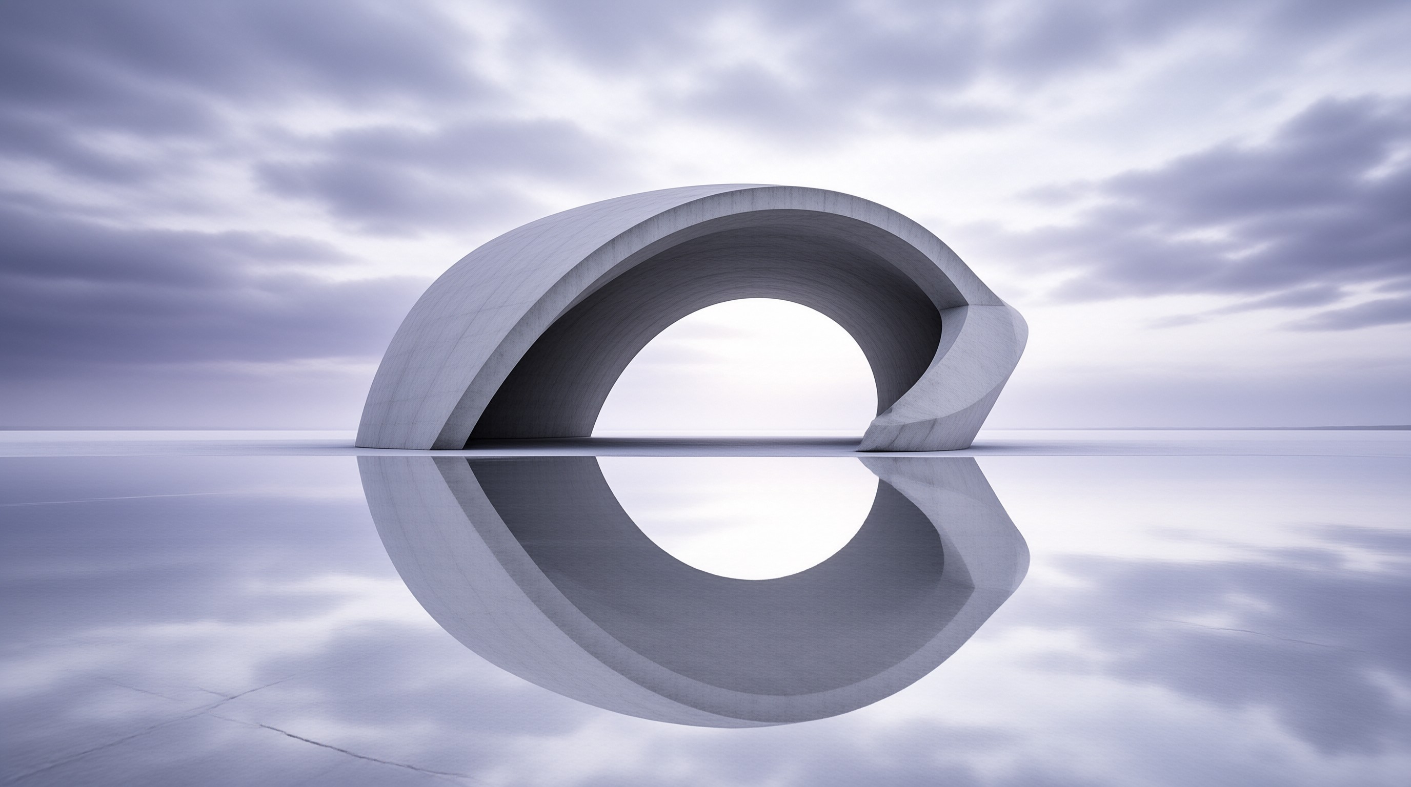 Concrete Arch Reflection