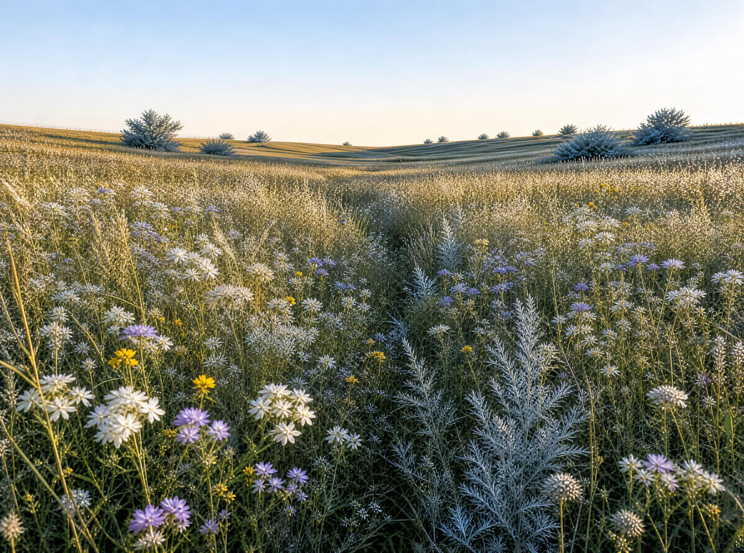 Wildflower Field Landscape