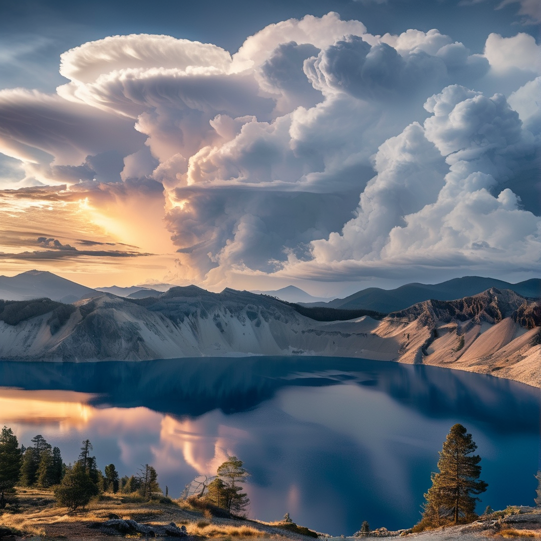 Mountain Lake Reflection