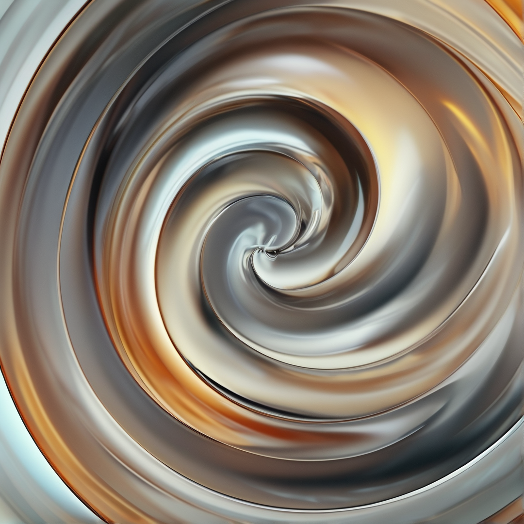 Metallic Swirl Pattern