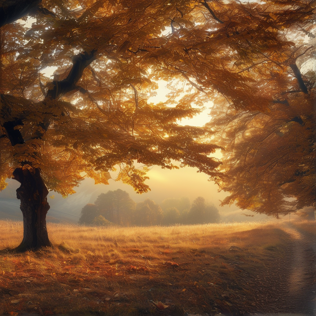 Golden Autumn Morning