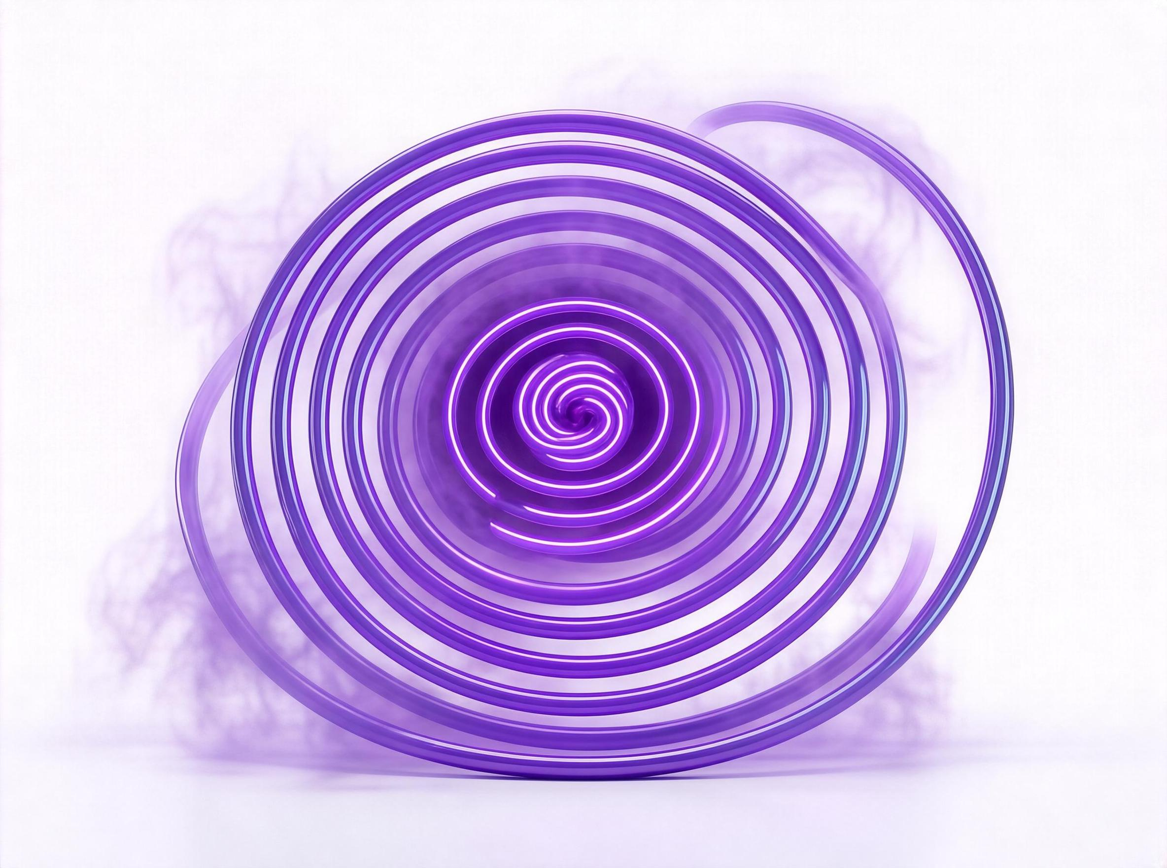 Purple Spiral Structure