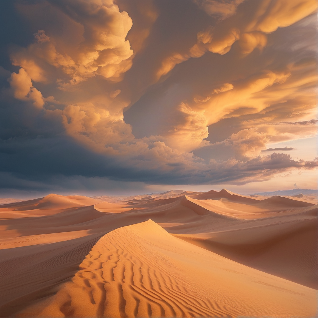 Vast Desert Dunes