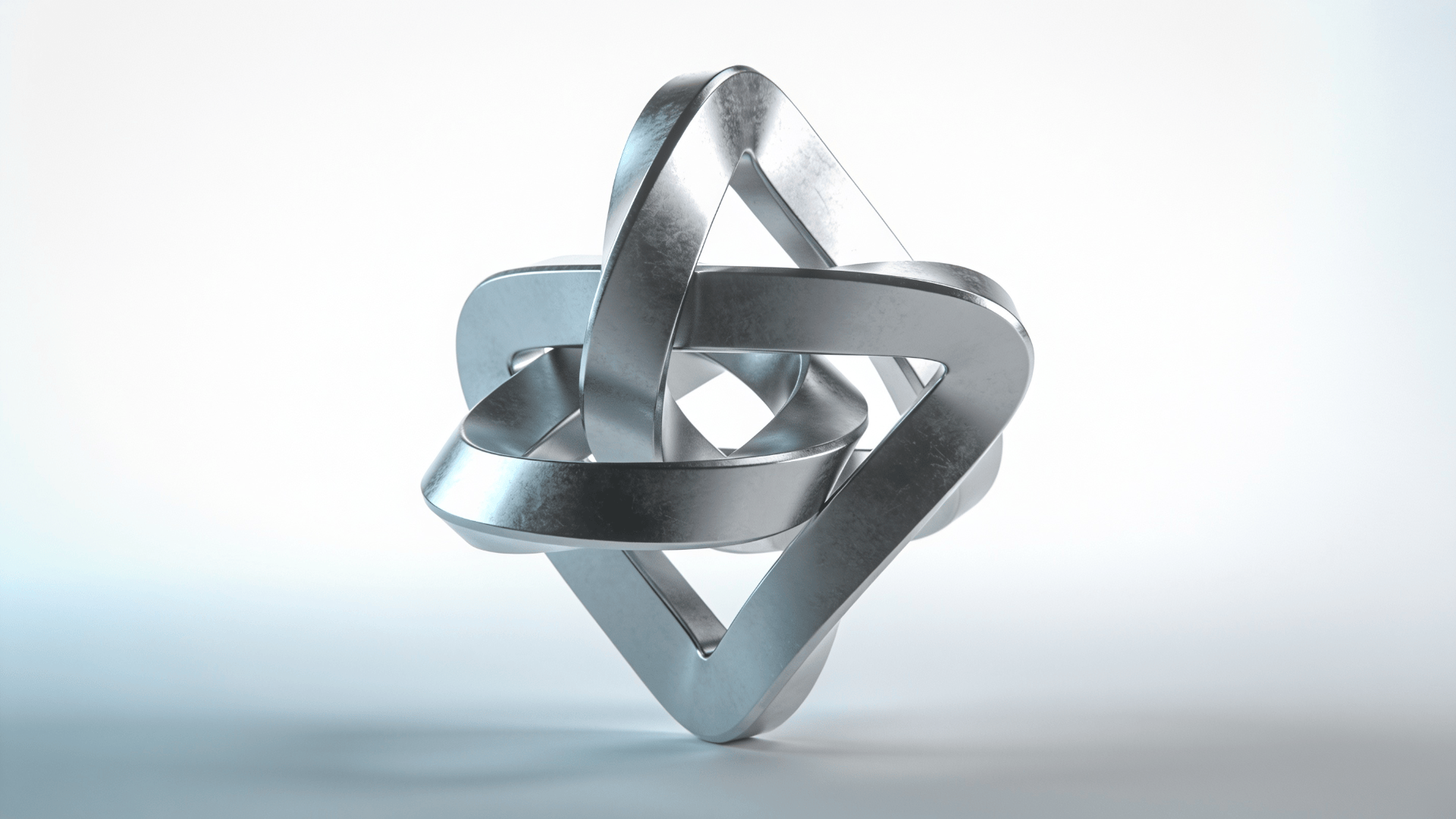 Metallic, Ethereal Impossible Shape