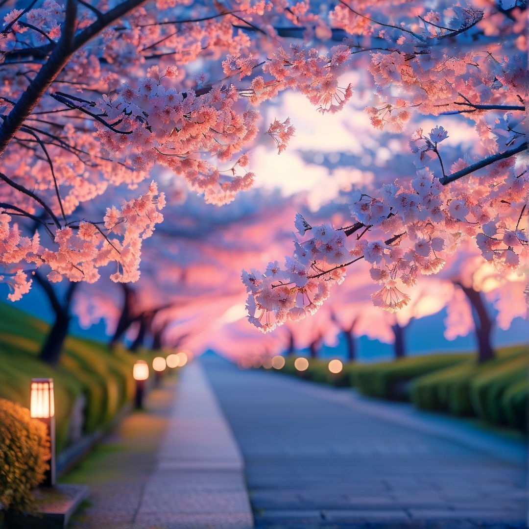 Cherry Blossom Tunnel