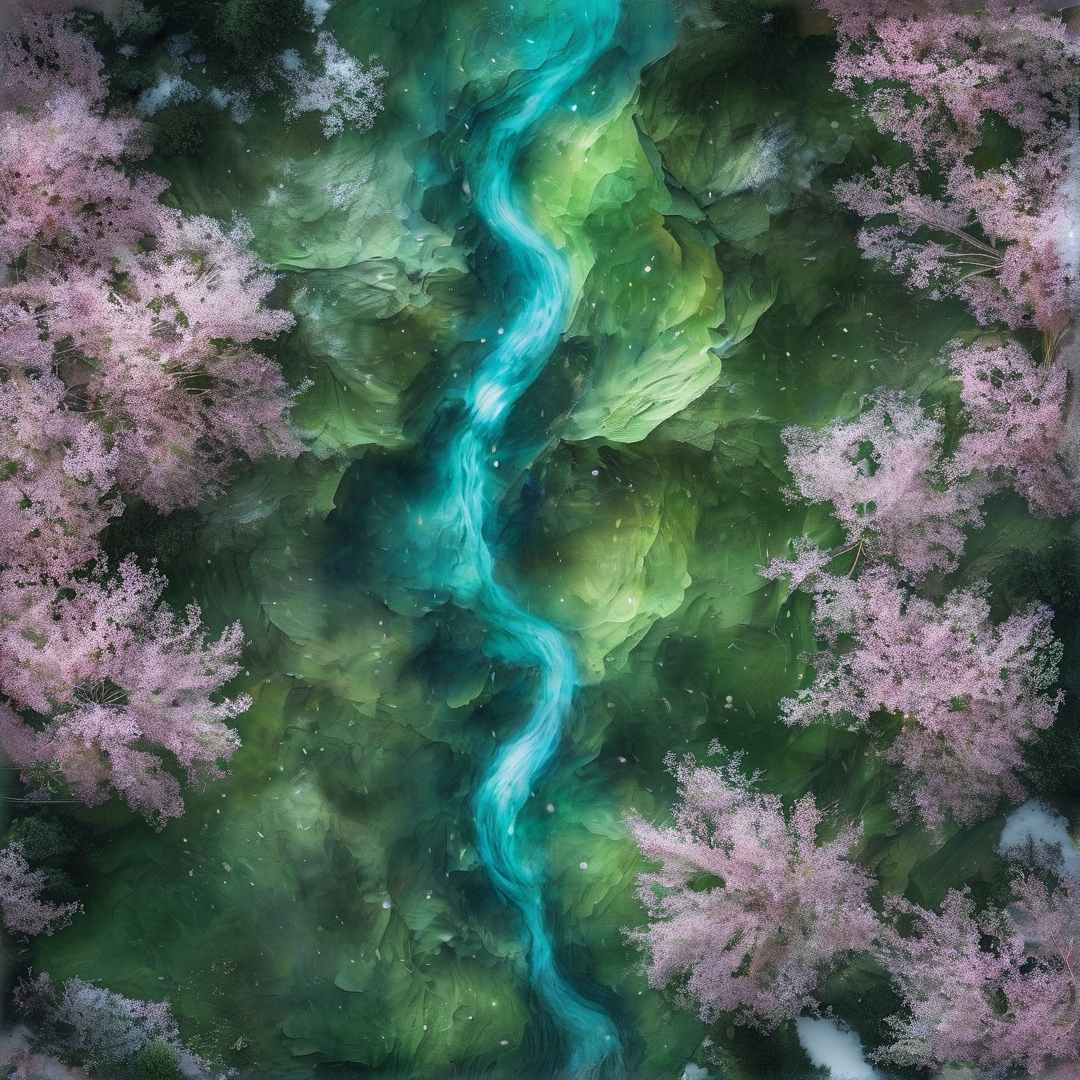 Winding River Landscape