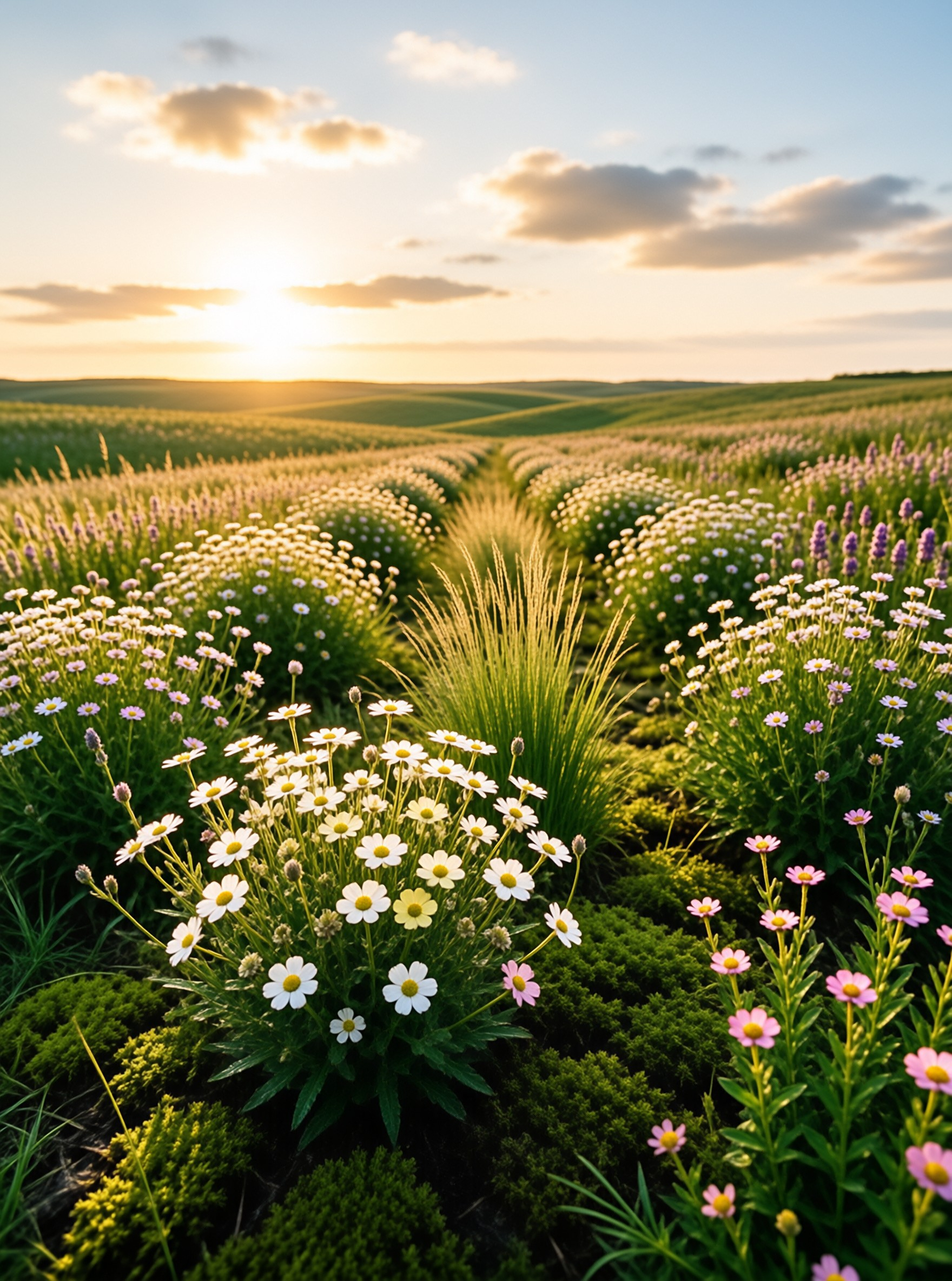 Wildflower Meadow Landscape