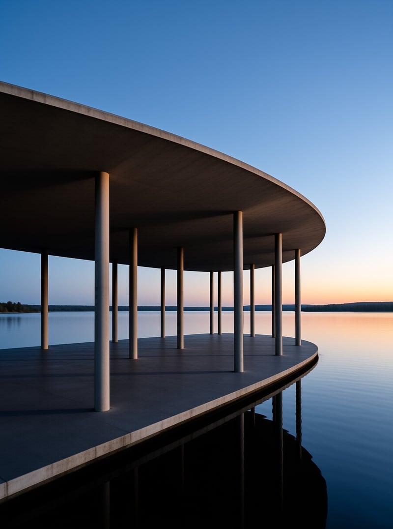 Modern Architecture on Water