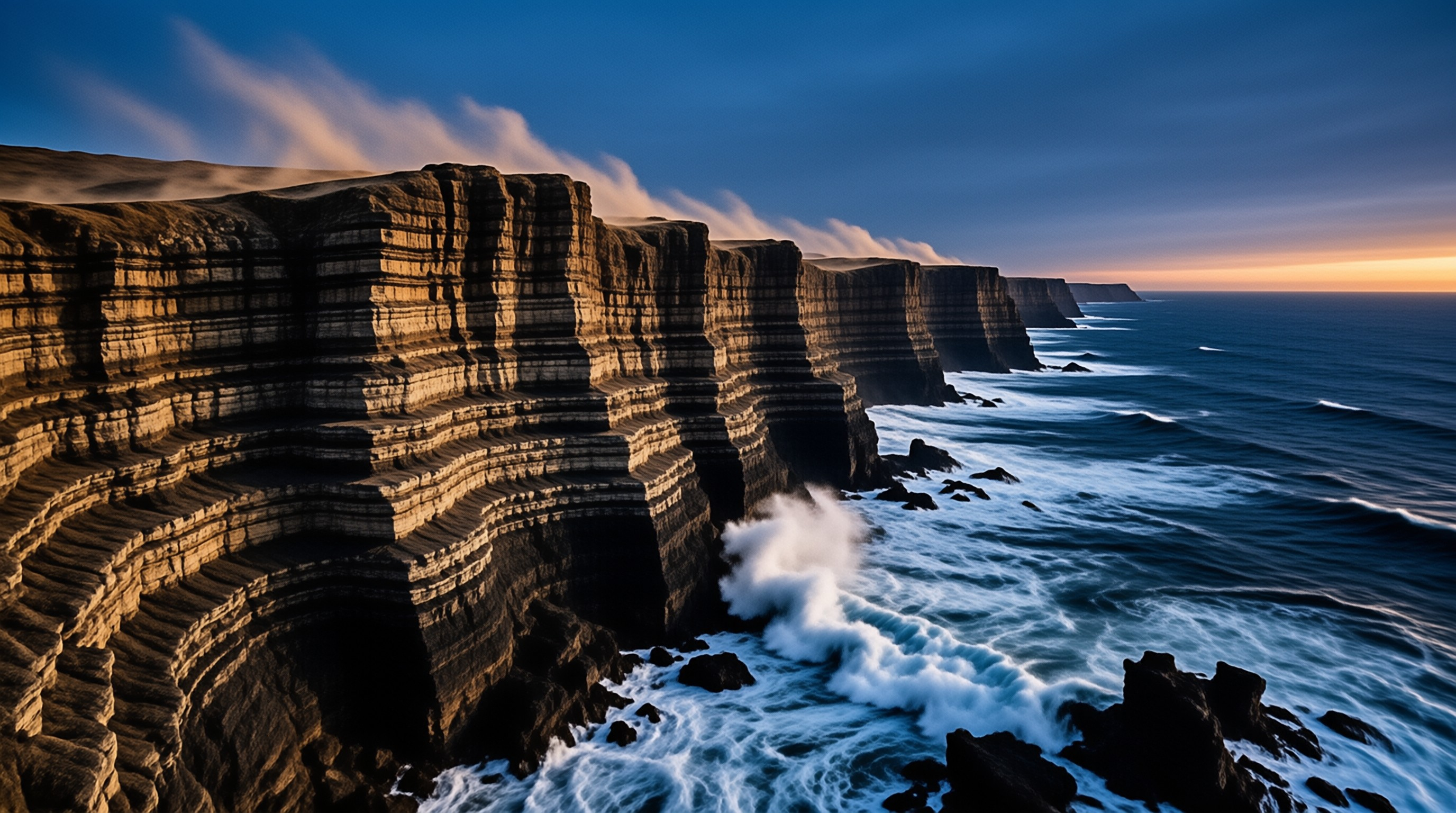 Dramatic Cliff Coast