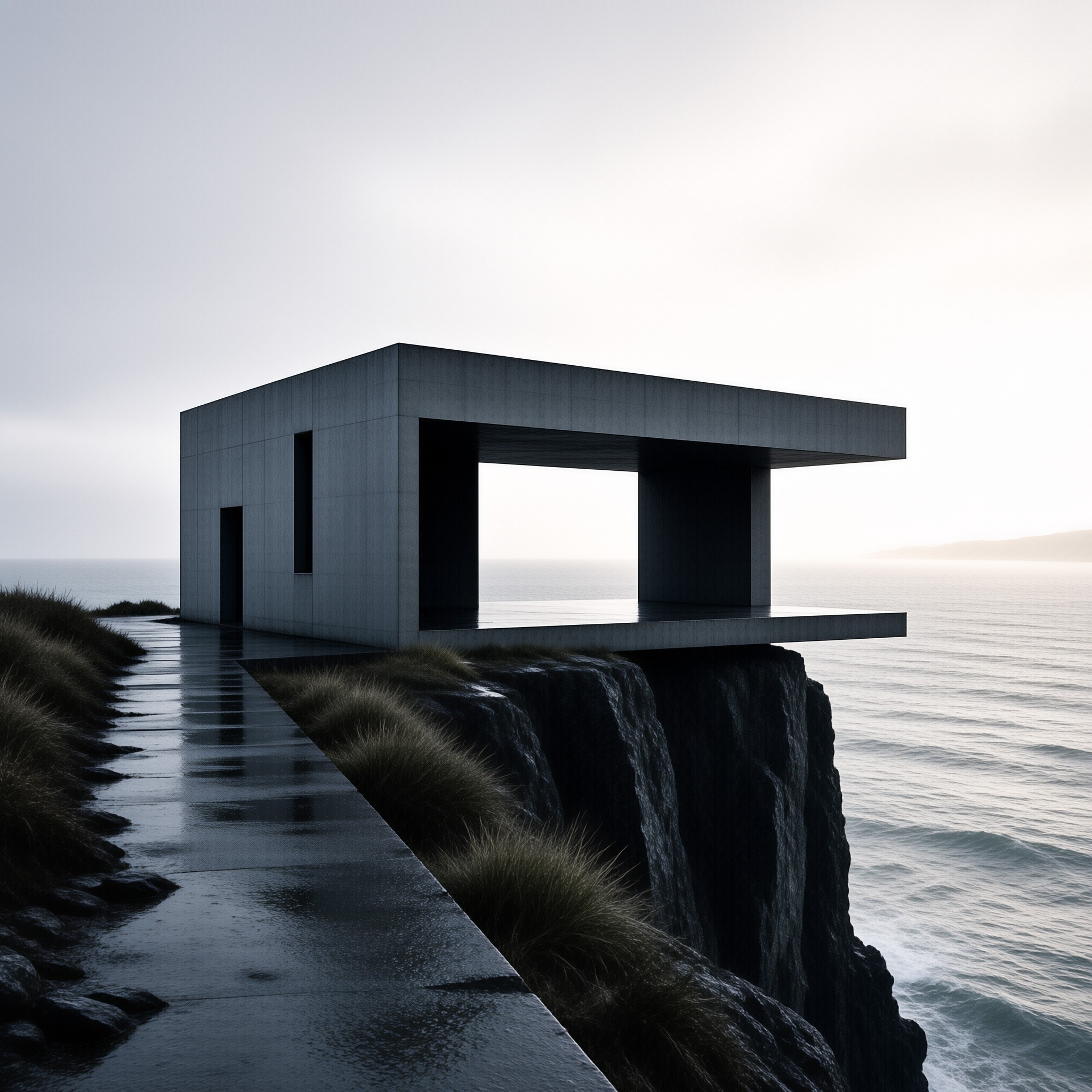 Minimalist Coastal House