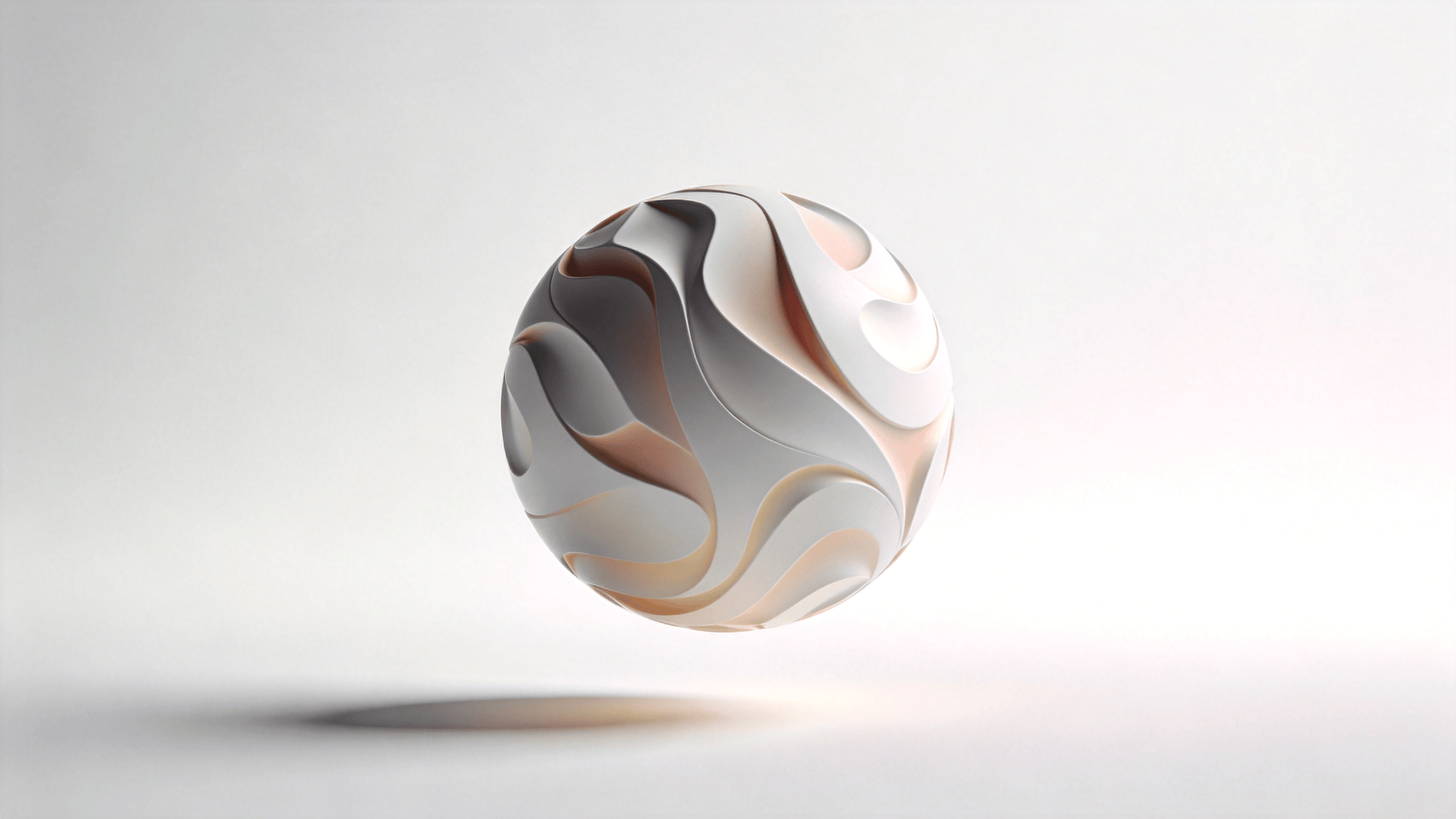 Minimalist, Elegant Floating Orb