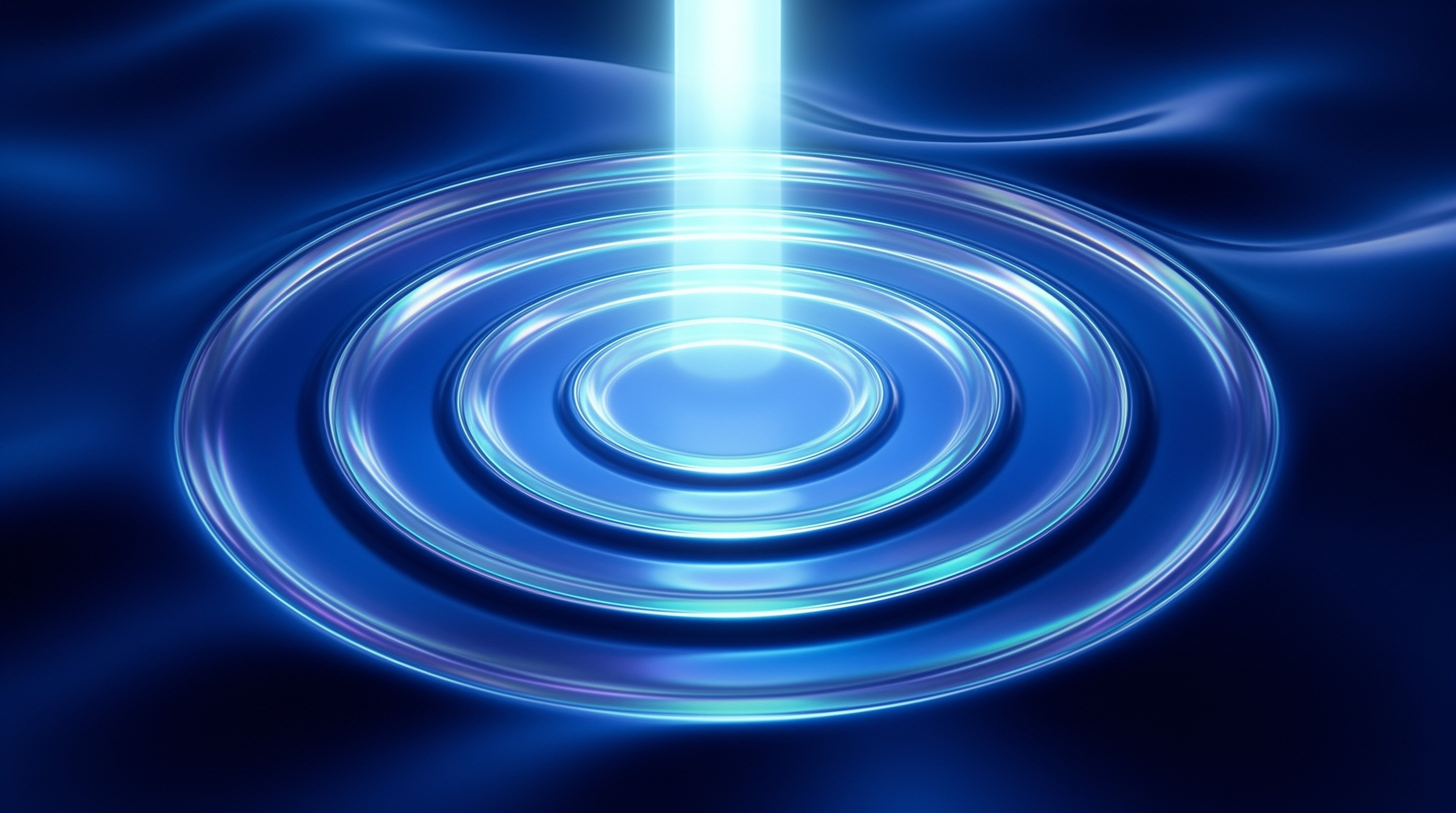 Luminous Water Ripple