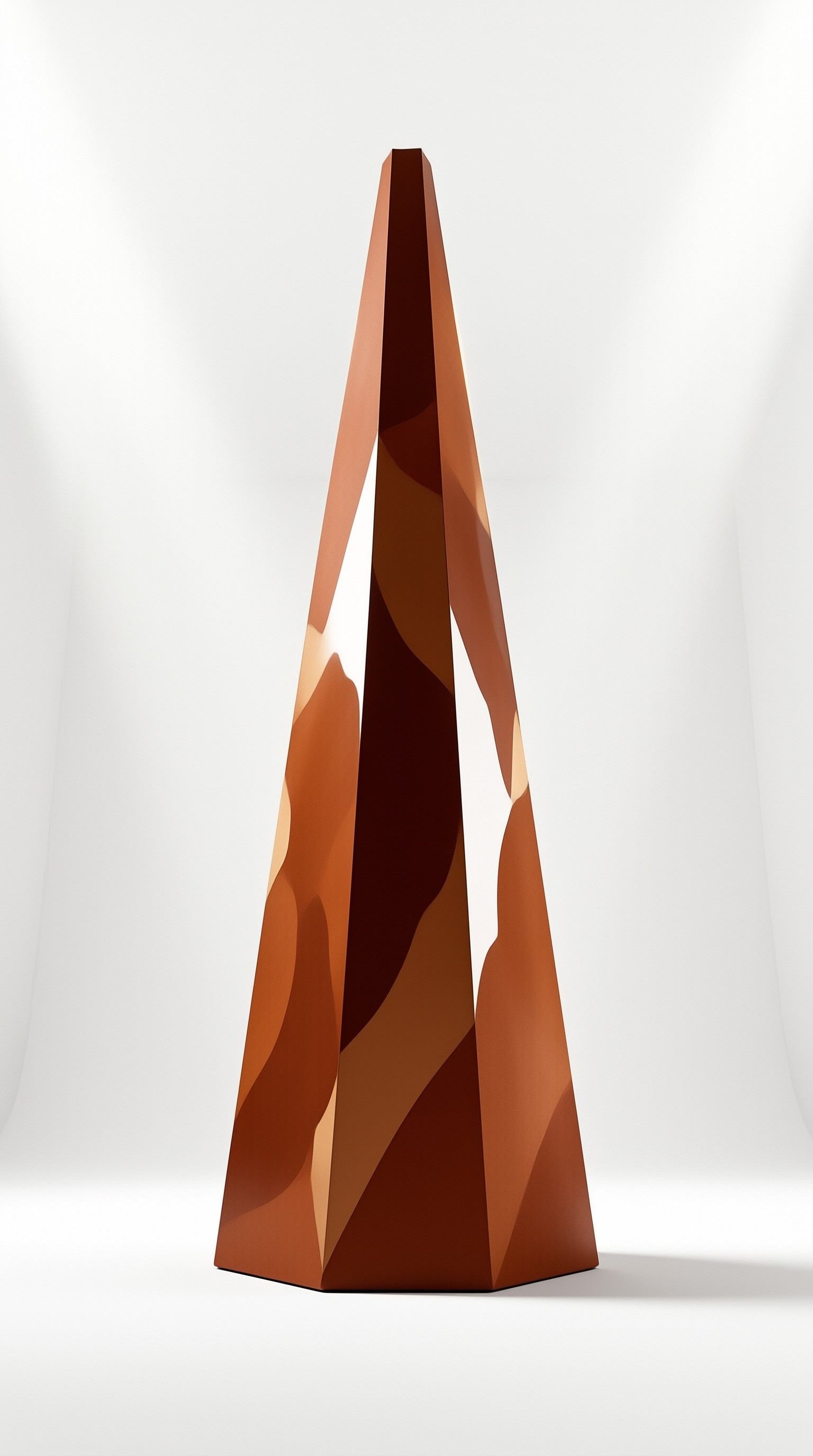 Abstract Terracotta Sculpture