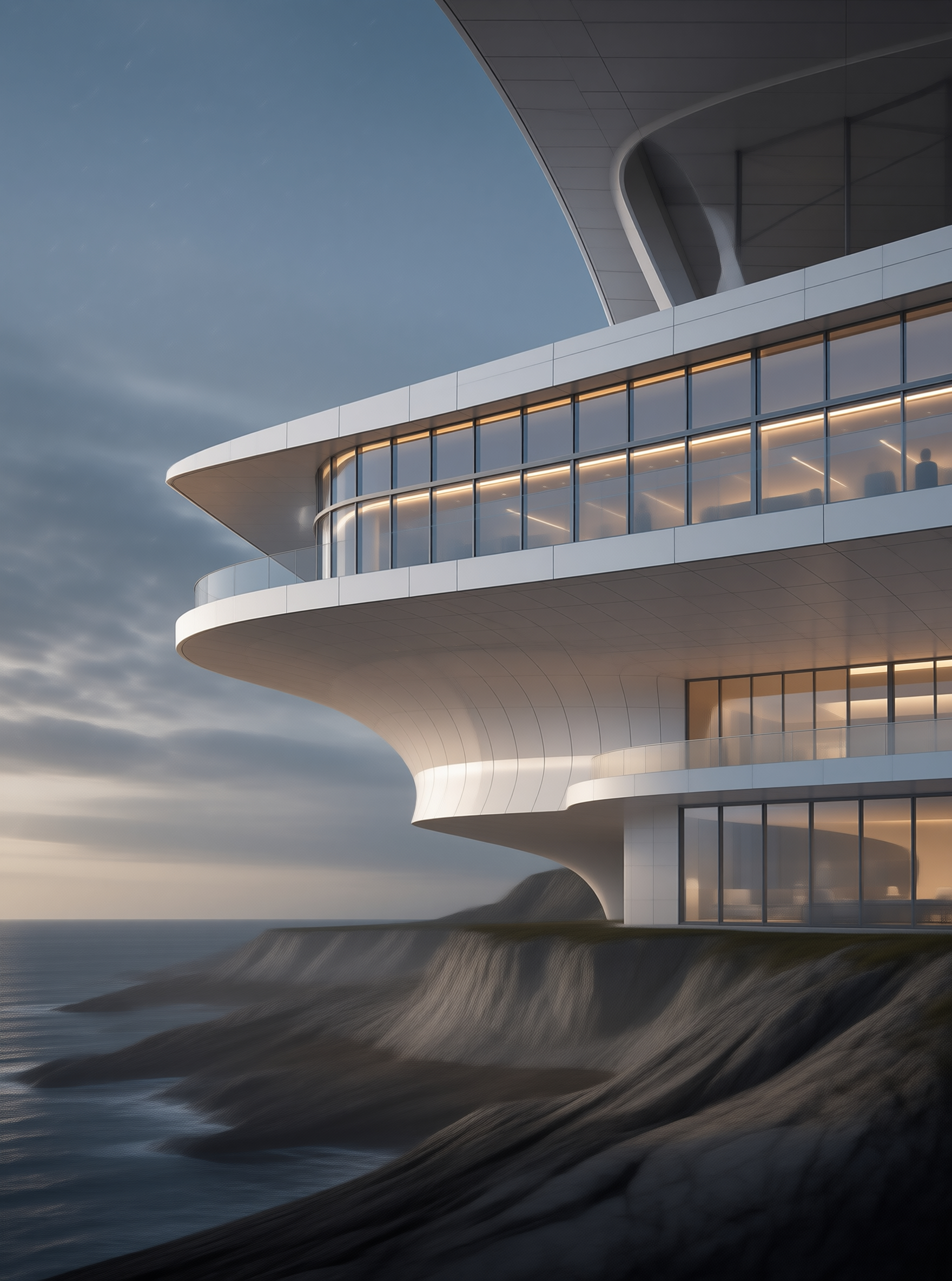 Modern Cliffside Architecture