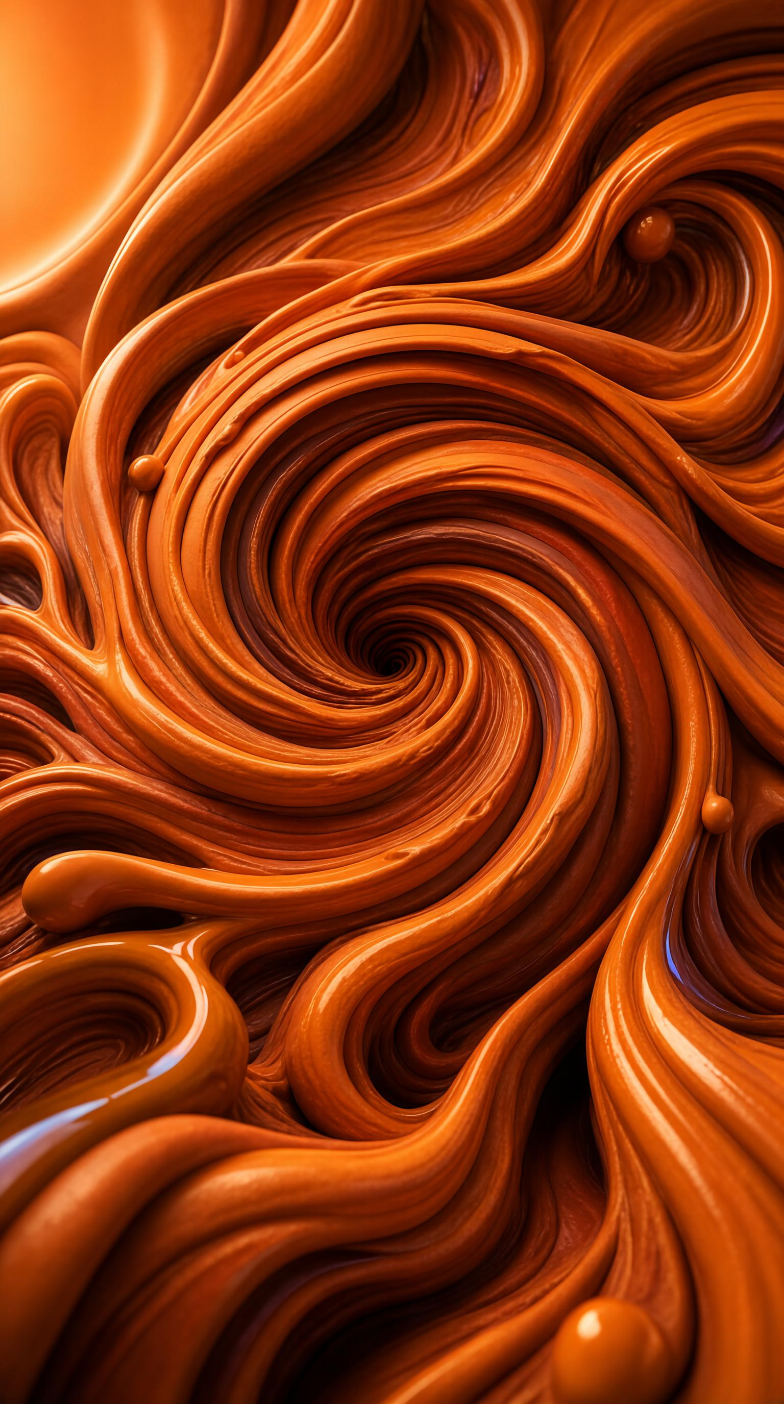 Caramel Swirl Texture