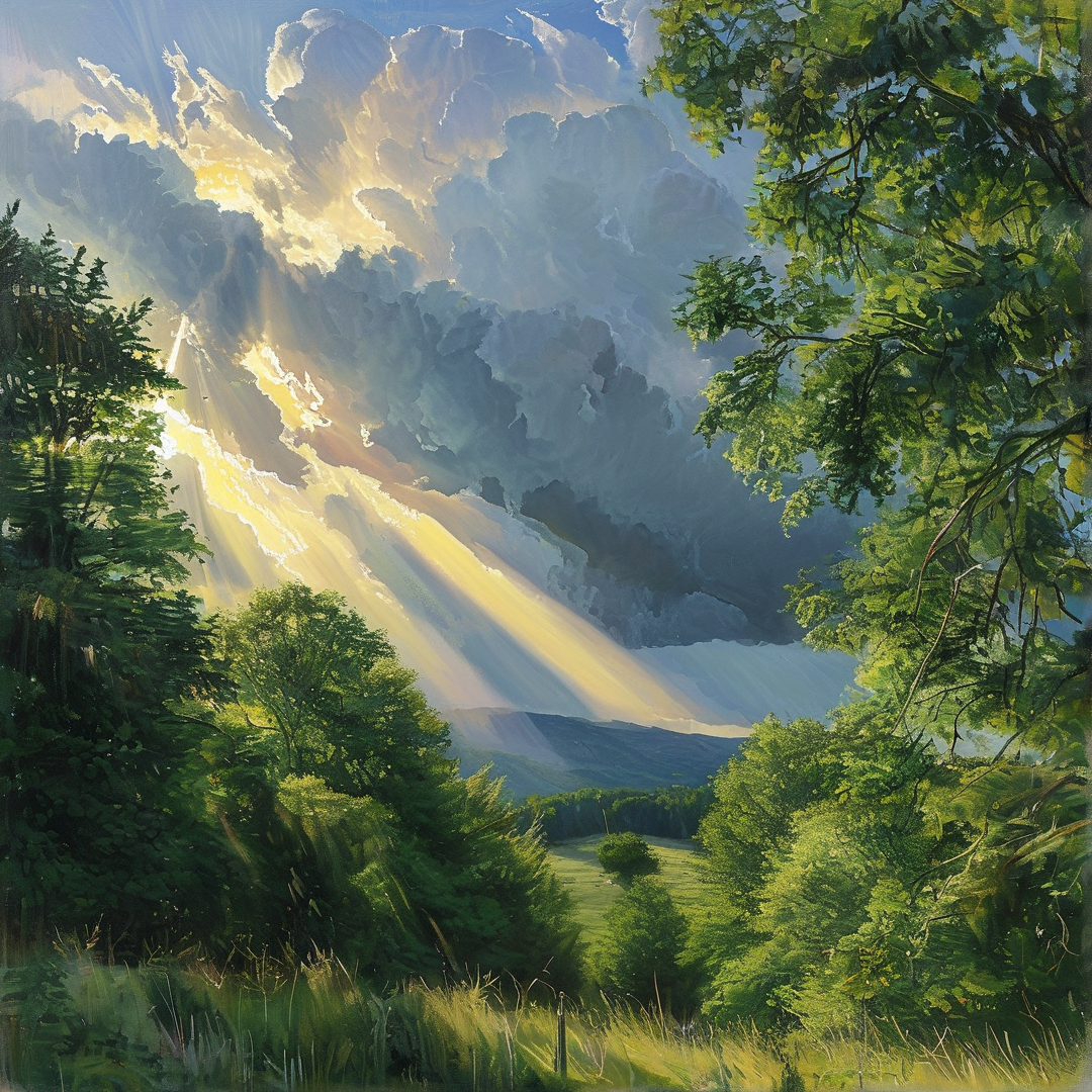 Sunlight Through Clouds