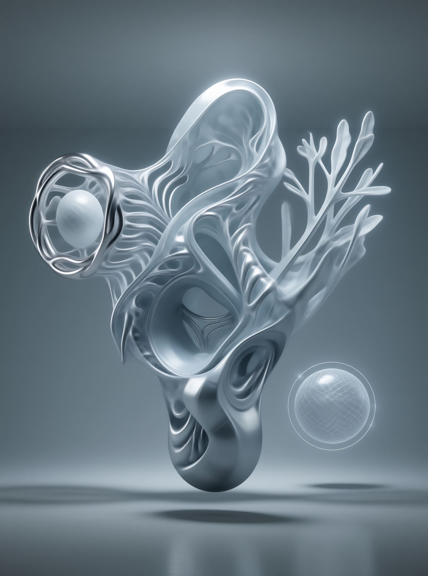Surreal Organic Sculpture
