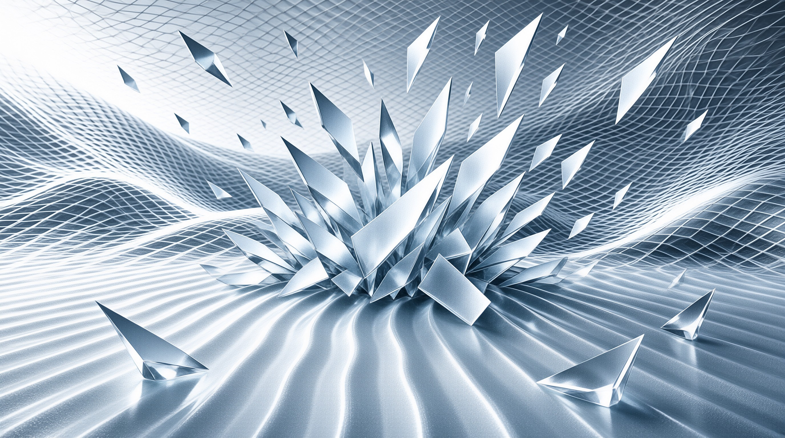 Abstract Crystal Burst
