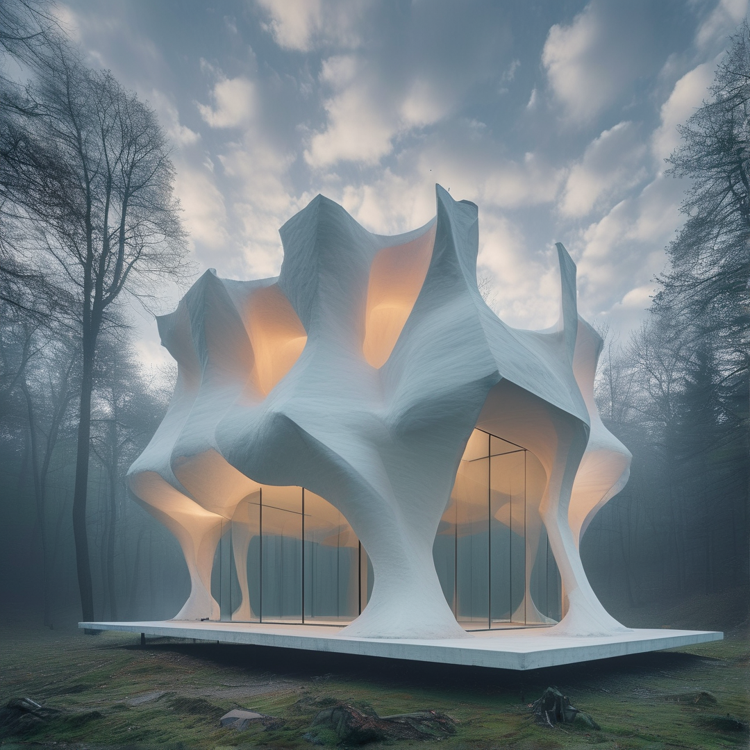 Surreal Organic Pavilion