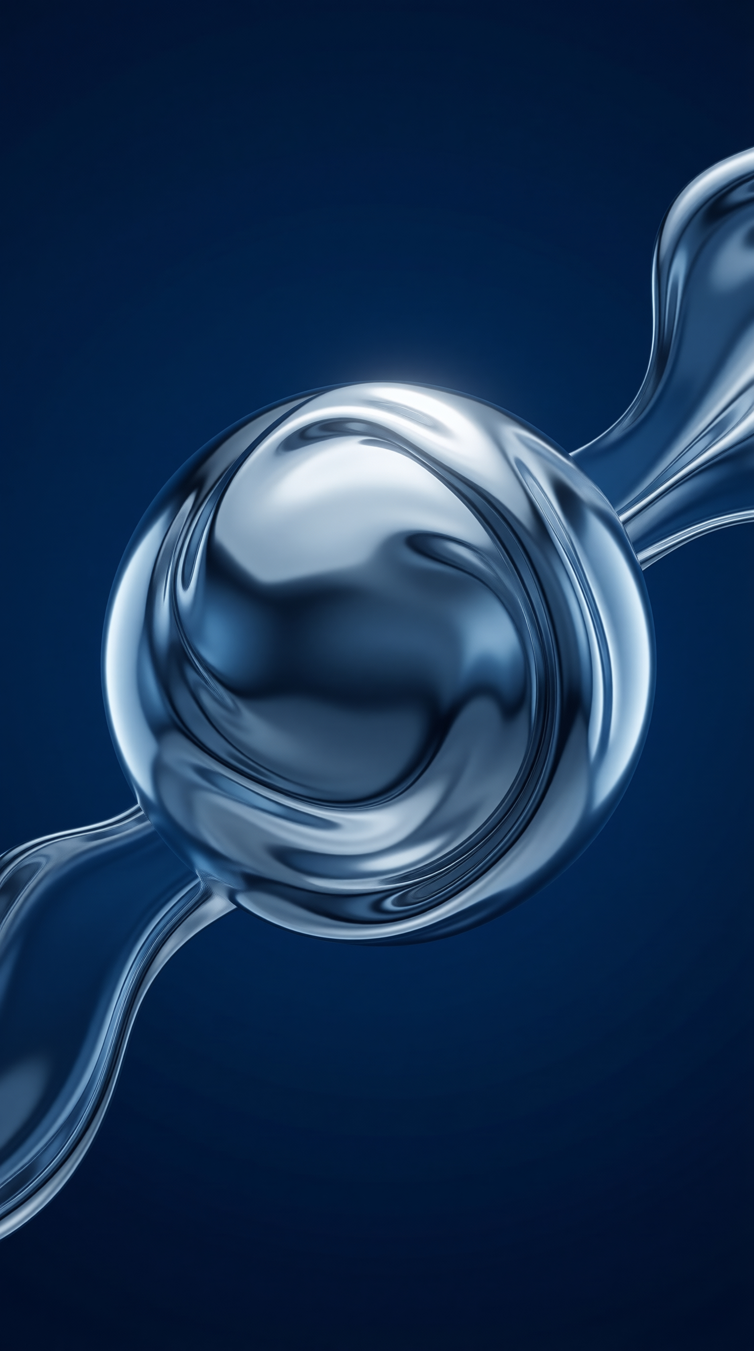 Abstract Liquid Metal Sphere
