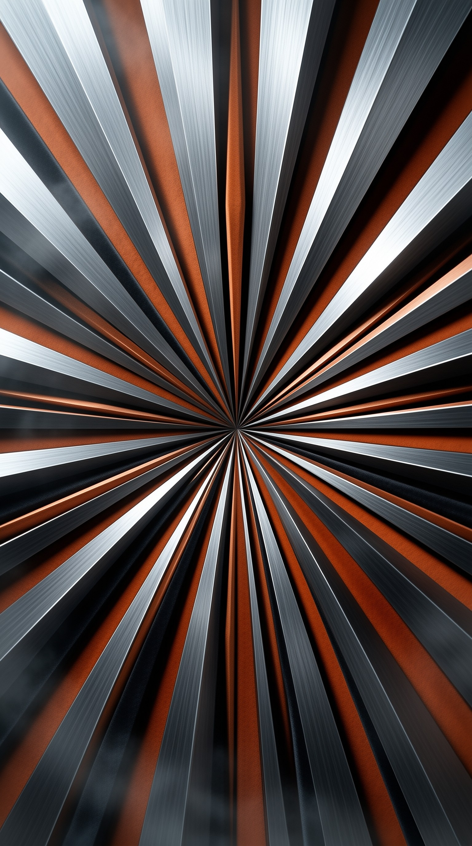 Radial Metallic Design