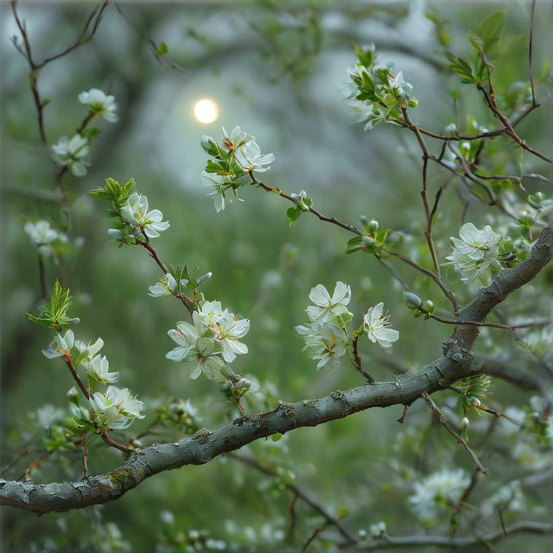 Spring Blossoms in Light