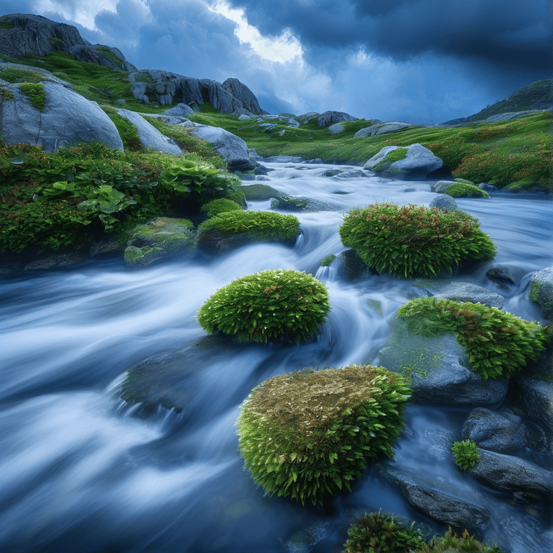 Misty Mountain Stream