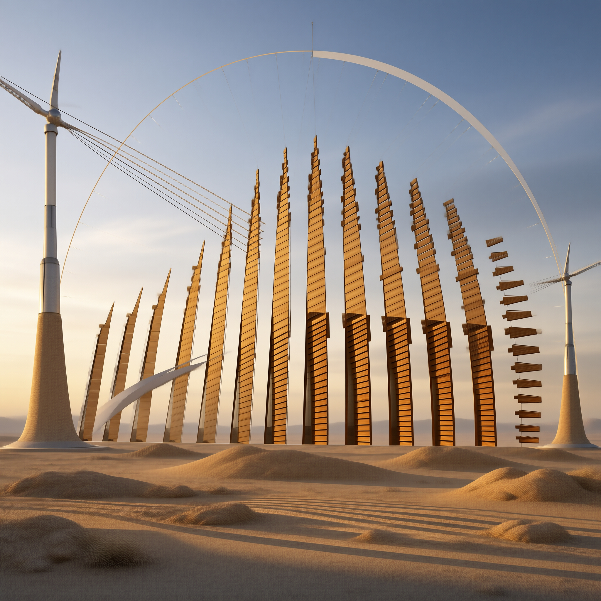 Desert Wind Energy Concept