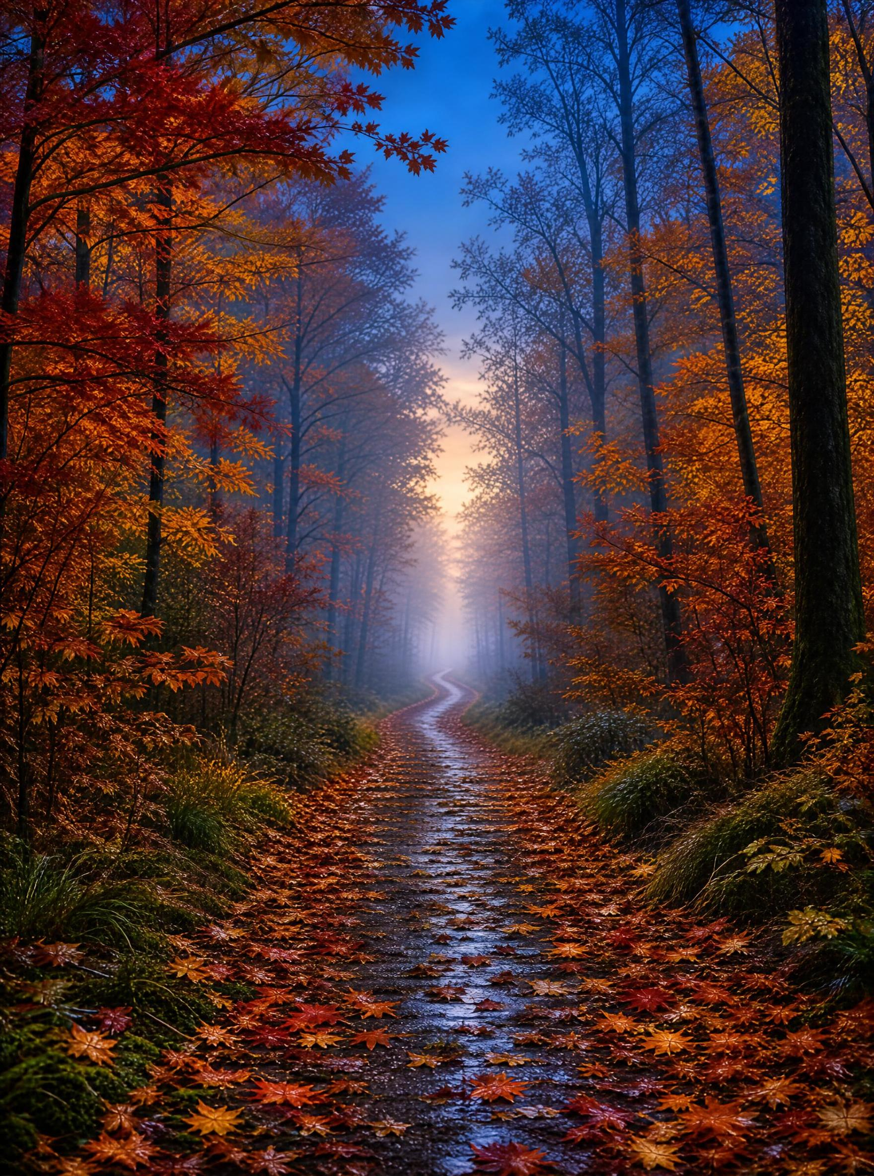 Autumn Forest Path