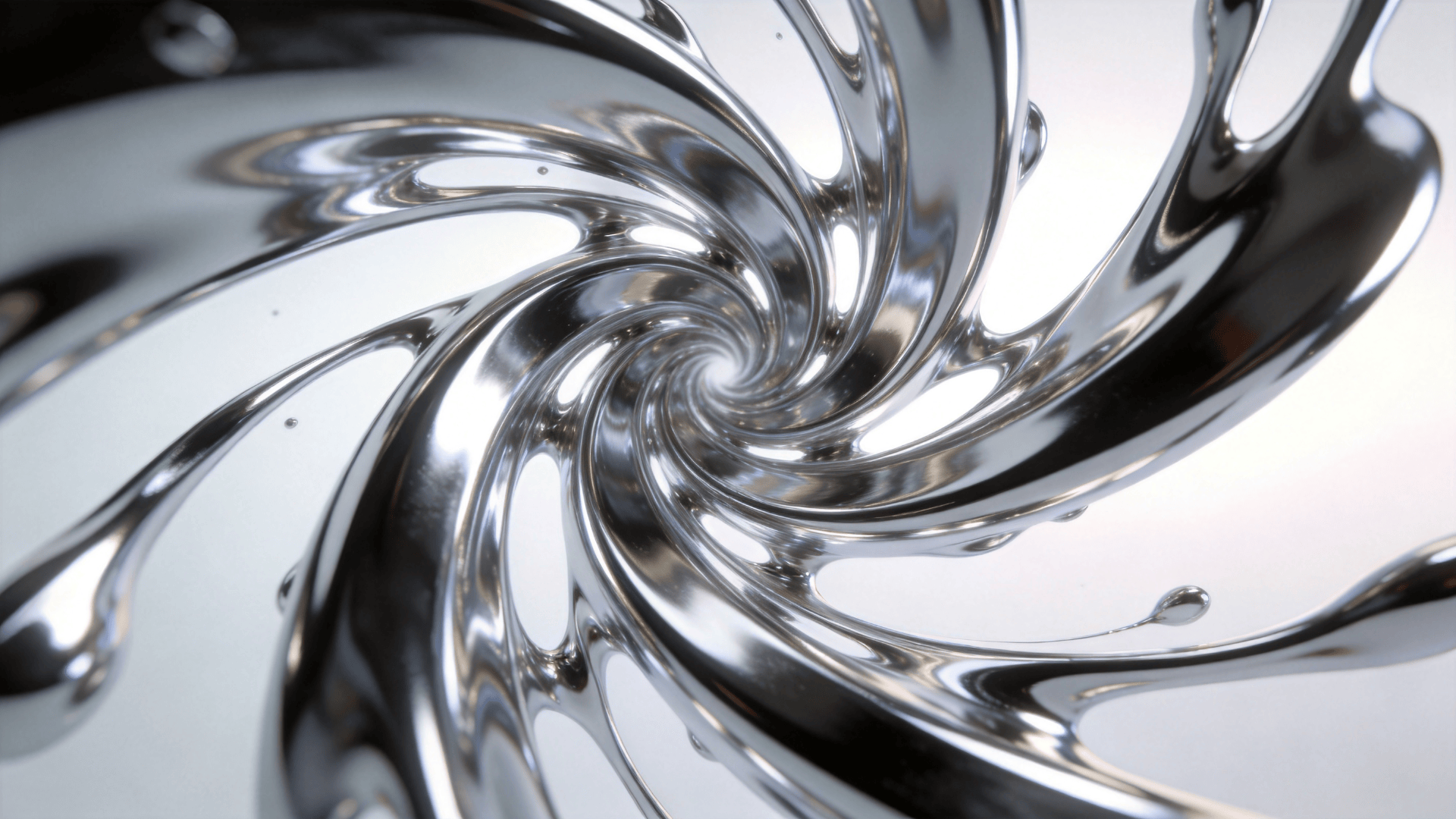 Liquid Chrome Helix
