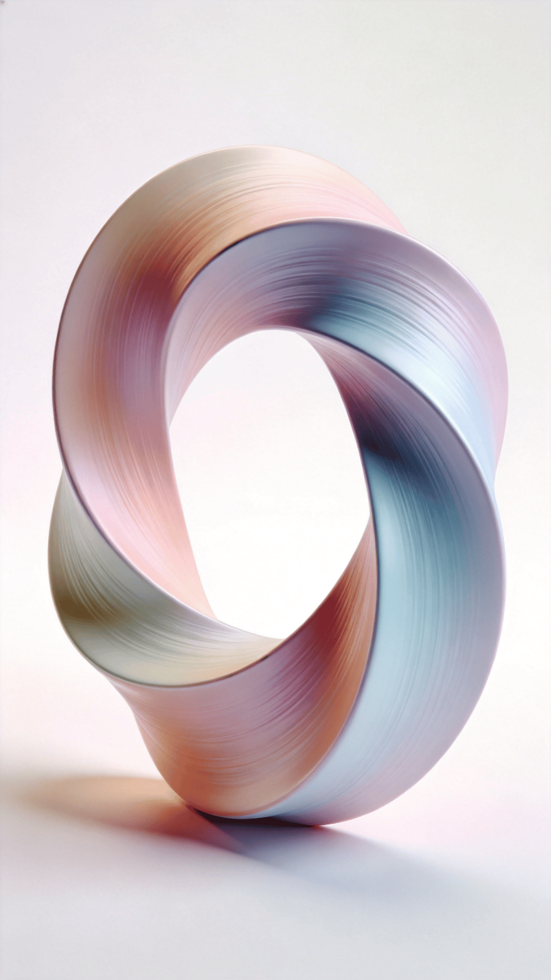 Mobius Strip Pastel Study