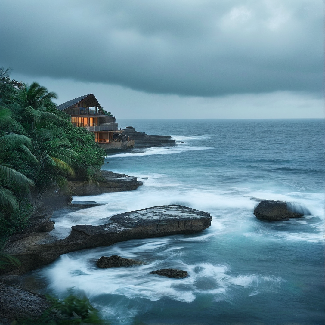Stormy Coastal Villa