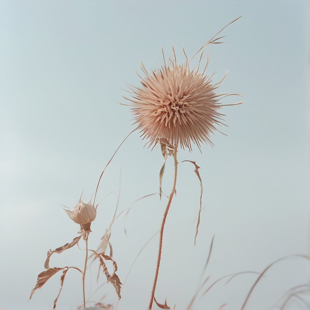 Dried Thistle Flora