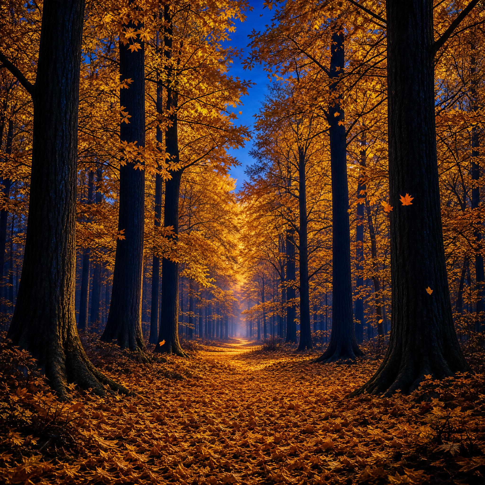 Autumn Forest Path