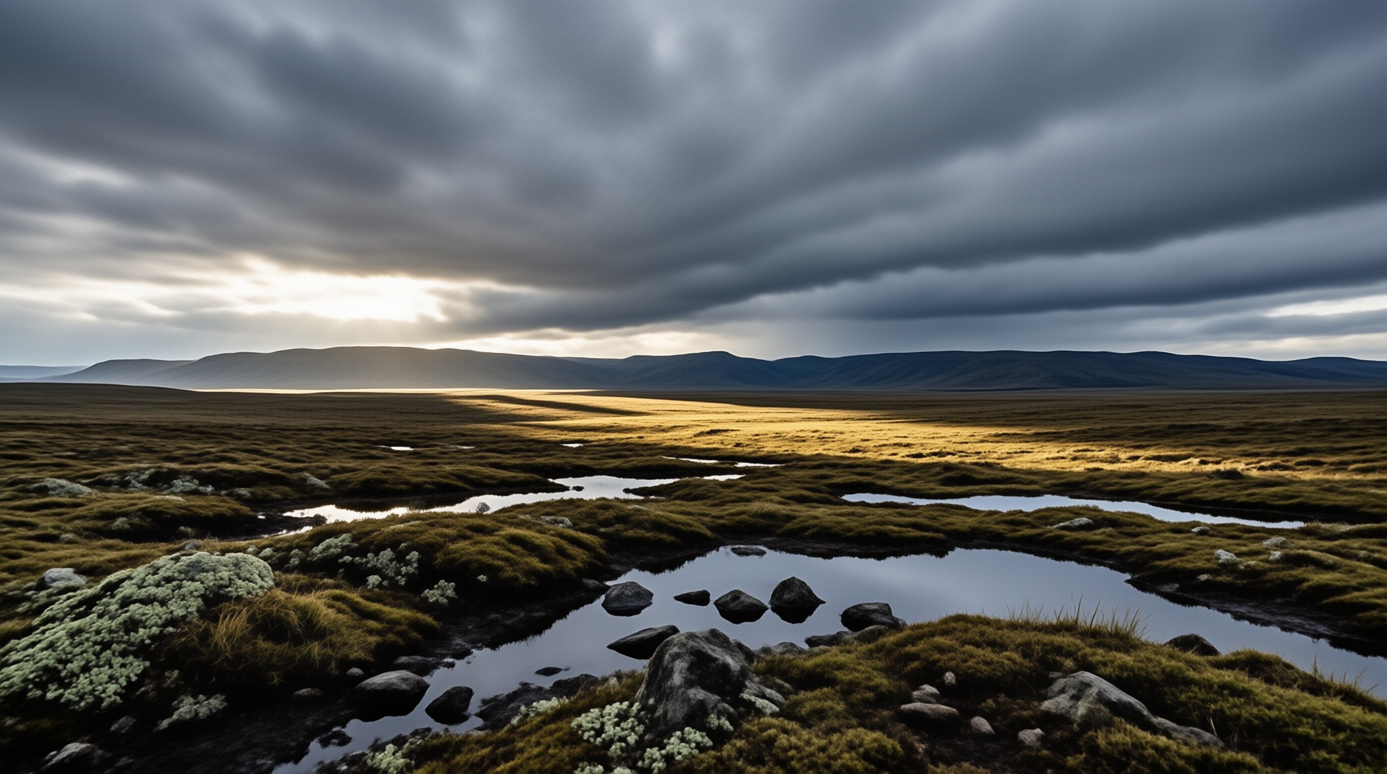 Dramatic Tundra Landscape