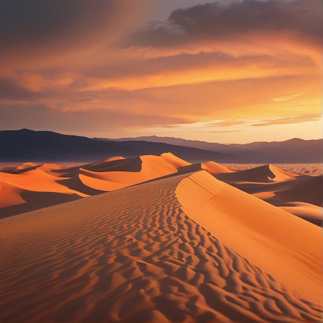 Desert Sunset Dunes