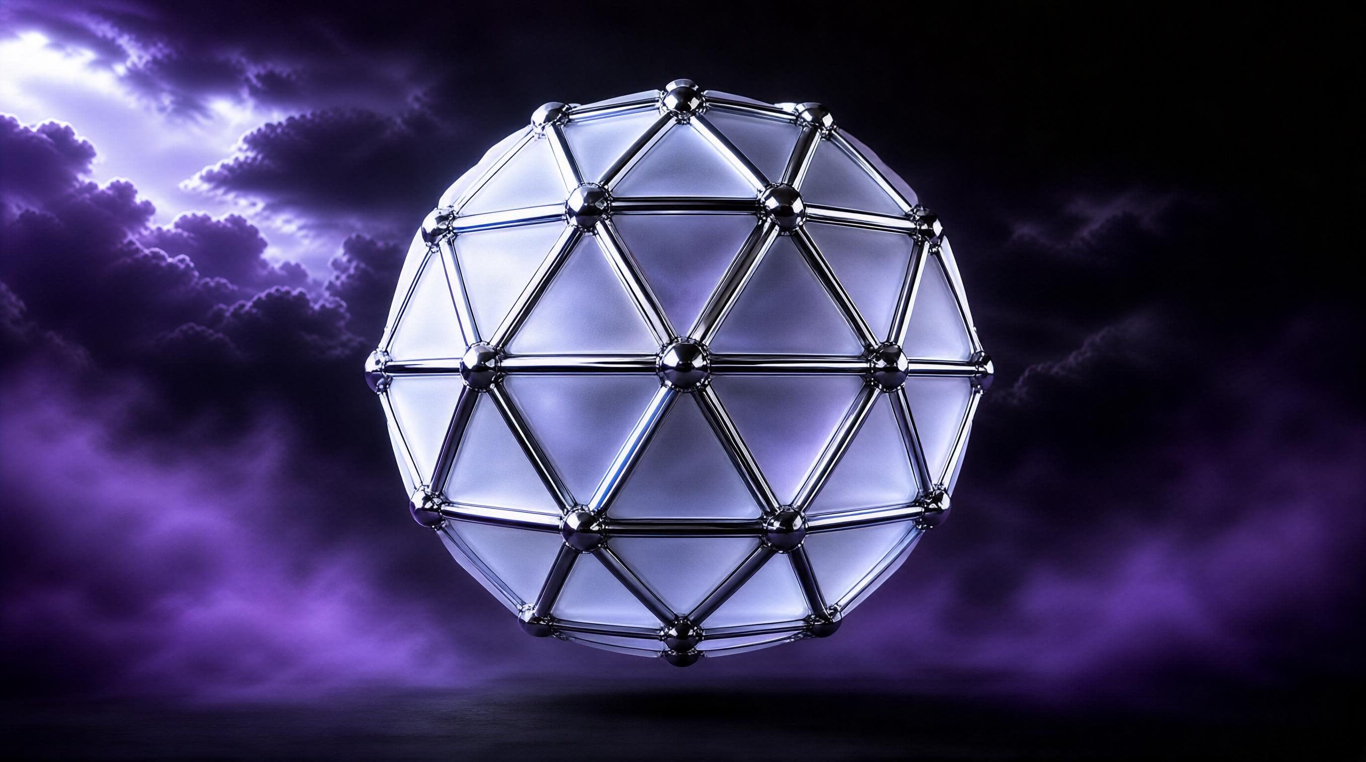 Metallic Geodesic Sphere