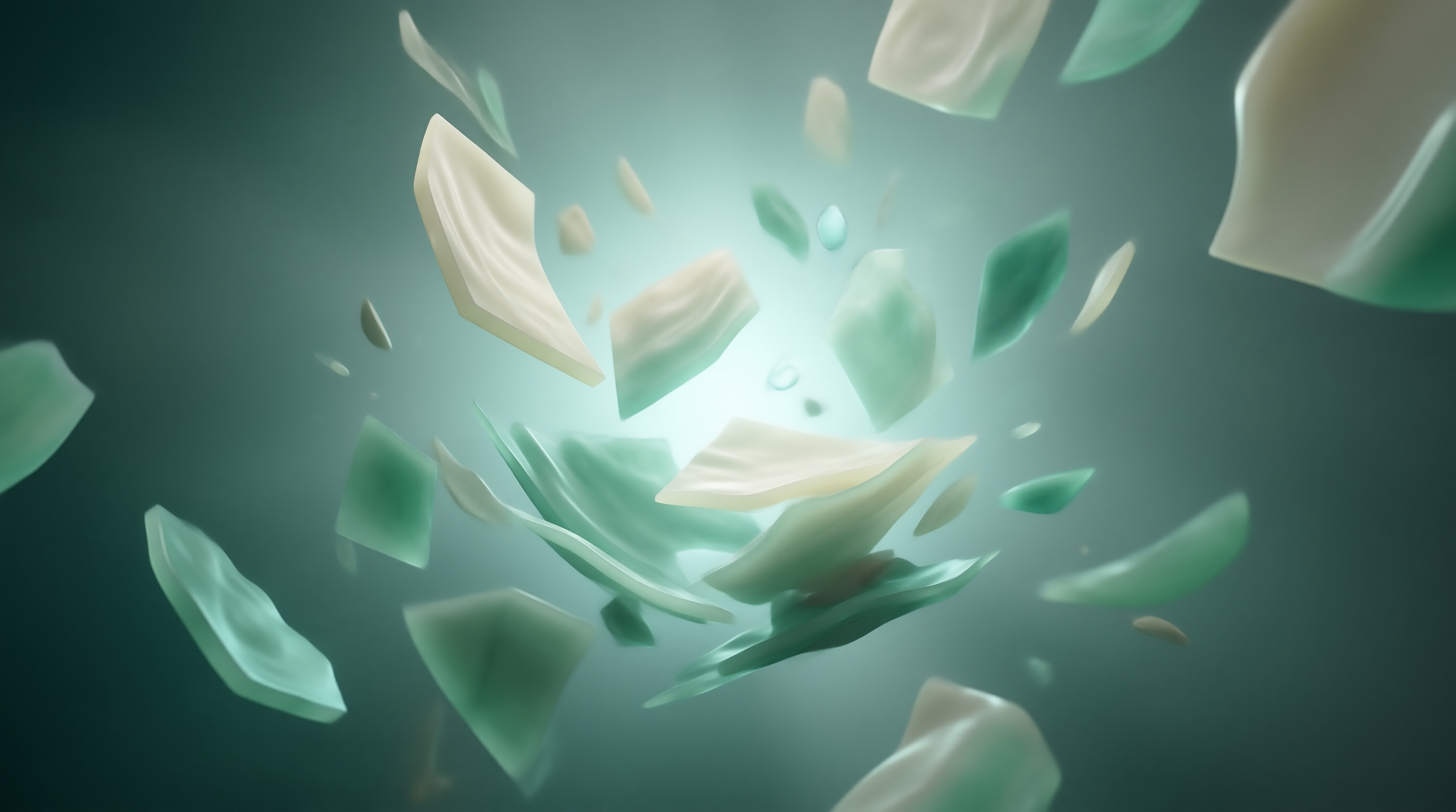 Floating Crystal Shards