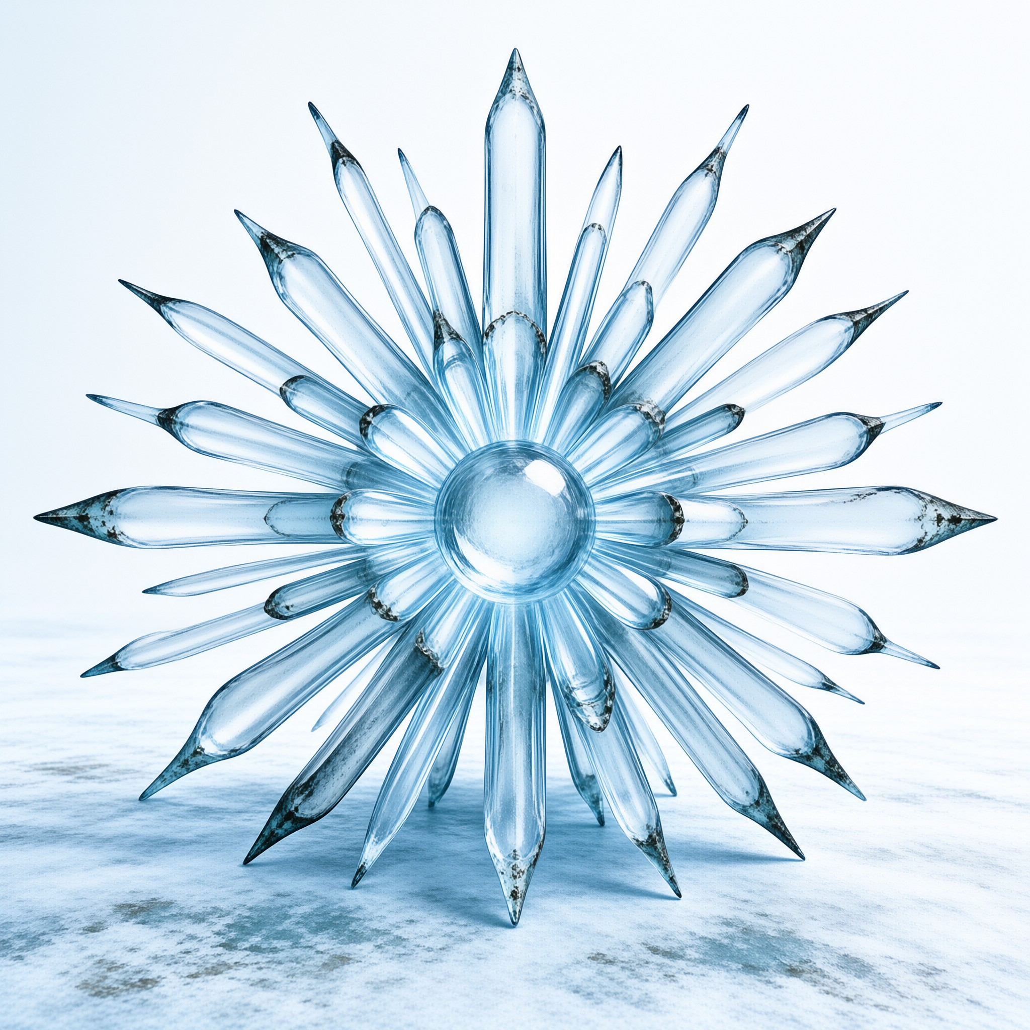 3D Ice Flower Model