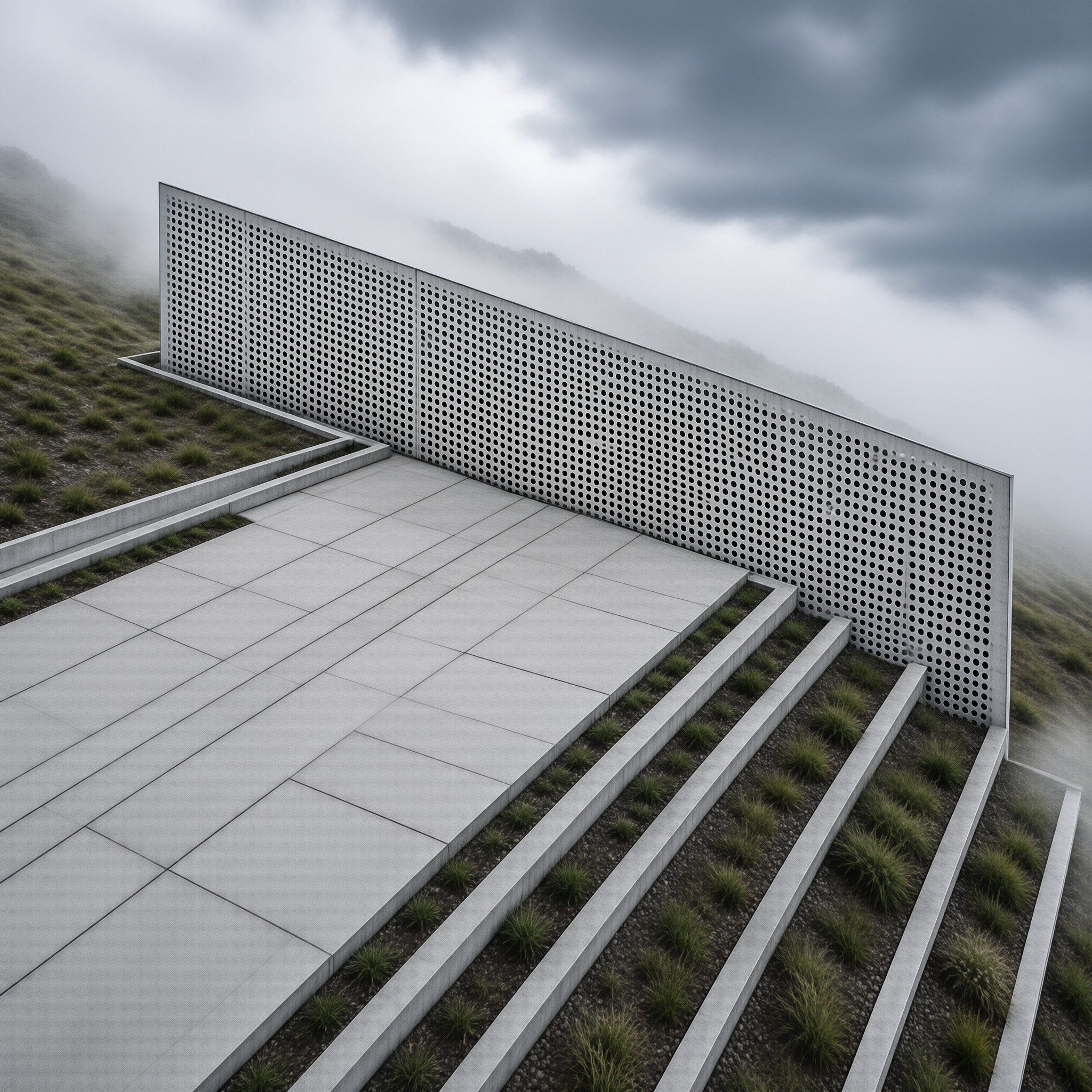 Modern Hillside Architecture