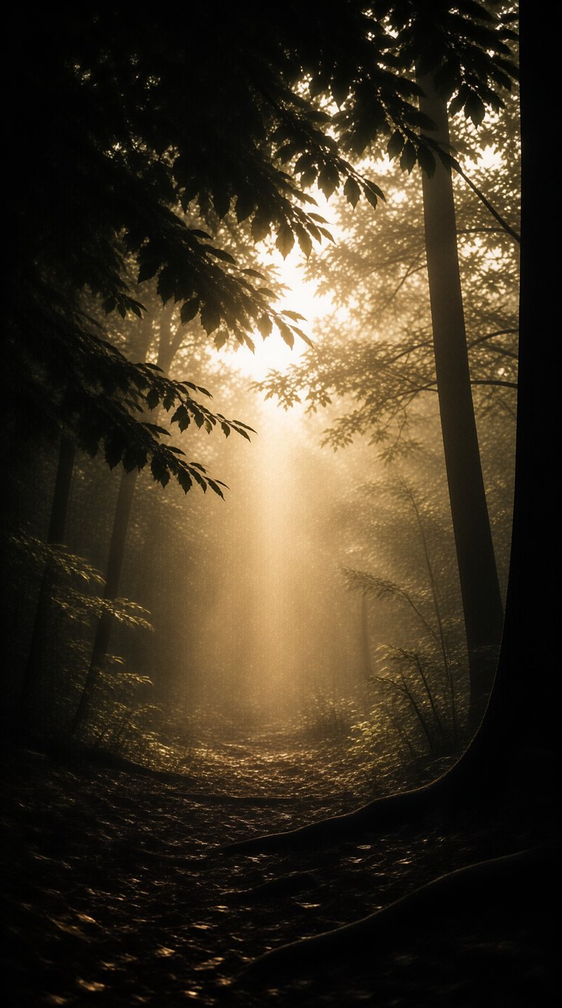 Sunlight in the Forest